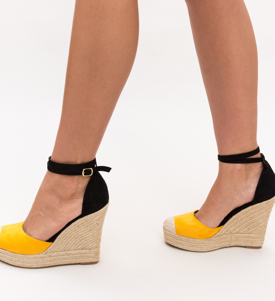 Platforme Kalmo Galbene - Stil și Confort - imagine 2