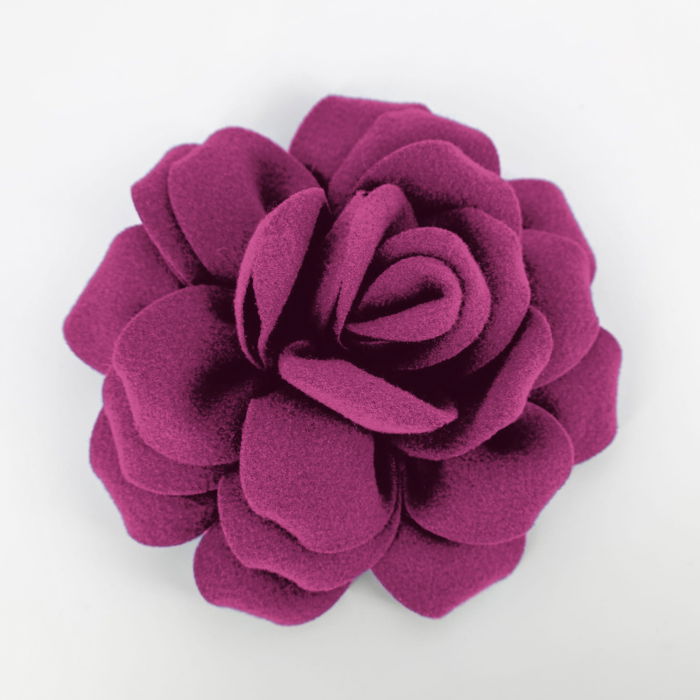 Brosa Floare Magenta Shopika | Accesoriu Elegant