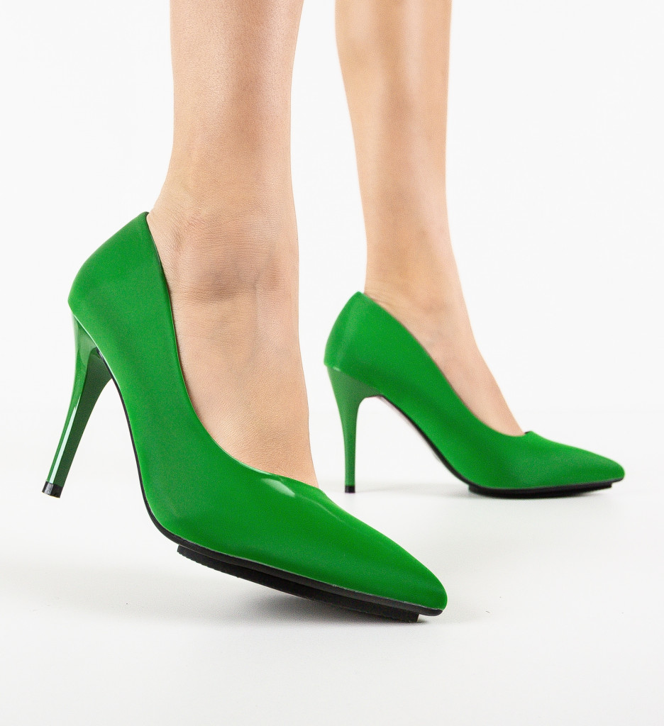 Pantofi Toc Lepye Verzi - Eleganță Asigurată - imagine 4