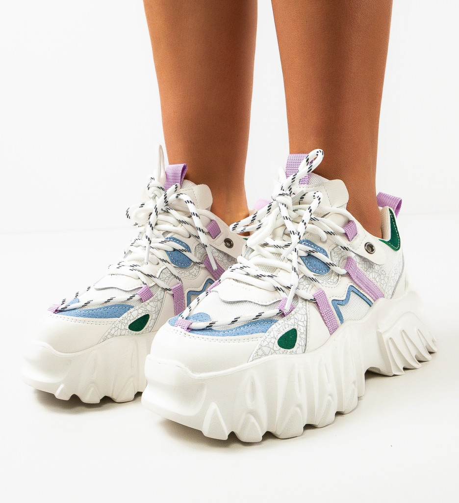Sneakers Dama Hrodulf Albi 2 - Confort Sport - imagine 3