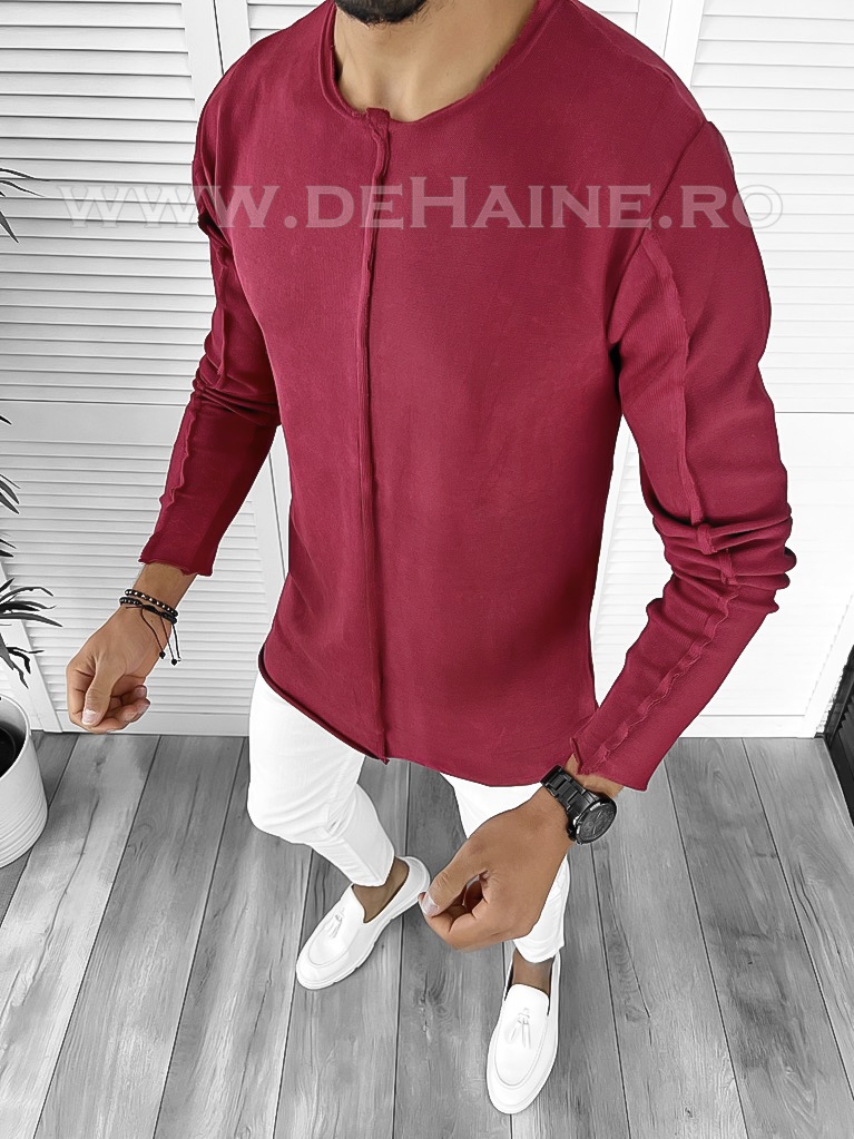 Bluza Barbati Grena Slim Fit - Eleganță și Confort