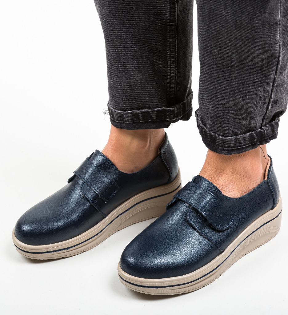 Pantofi Sport Onionte Bleumarin - Confort Urban - imagine 2