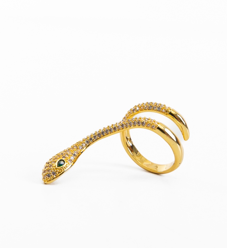 Inel Snake Auriu – Design Elegant