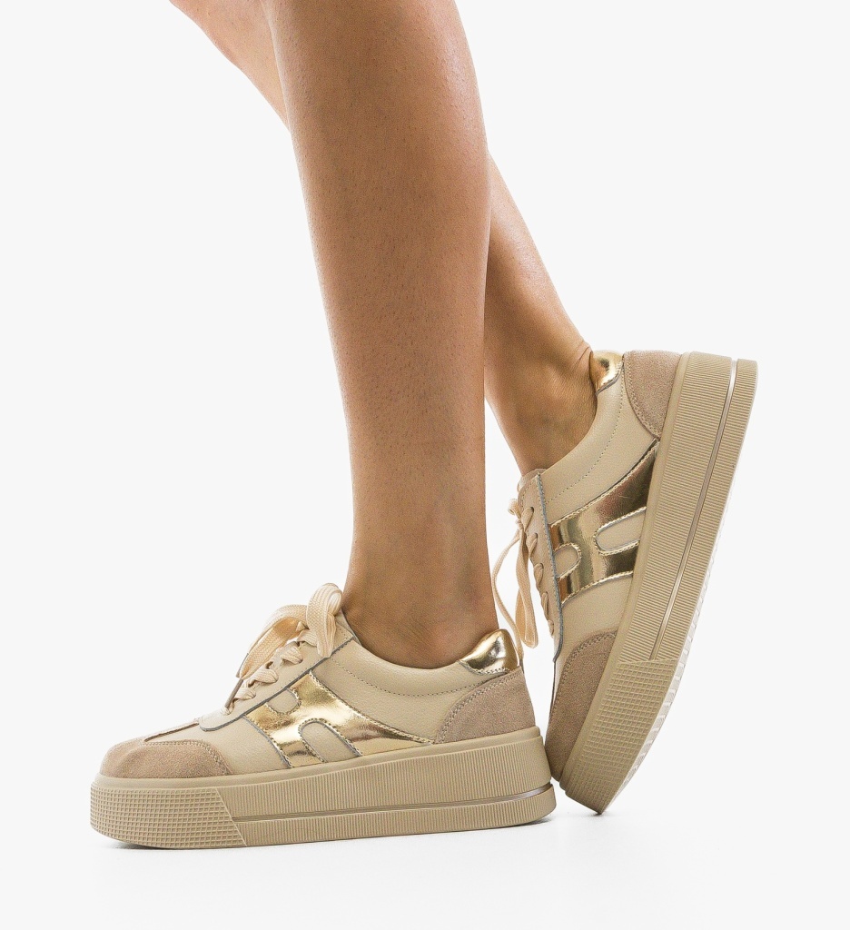 Pantofi Casual Hakro Bej – Confort și Stil Zilnic - imagine 4