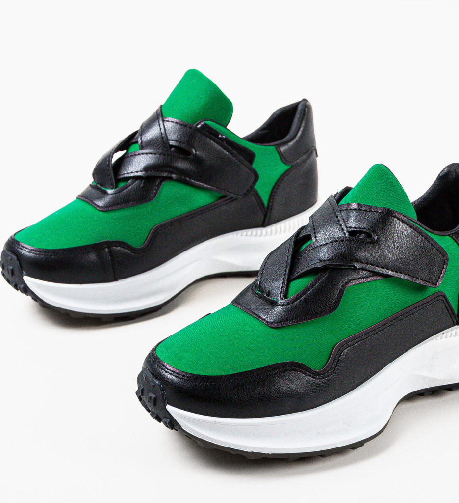 Sneakers Dama Dalbuka Negri - Confort și Stil - imagine 4