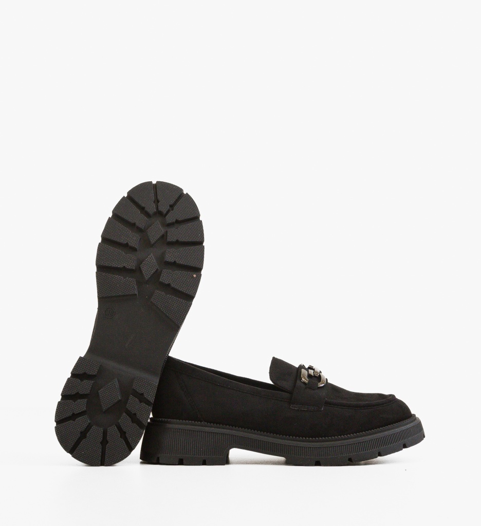 Pantofi Casual Dama Helios Negri - Confort Stilat - imagine 4