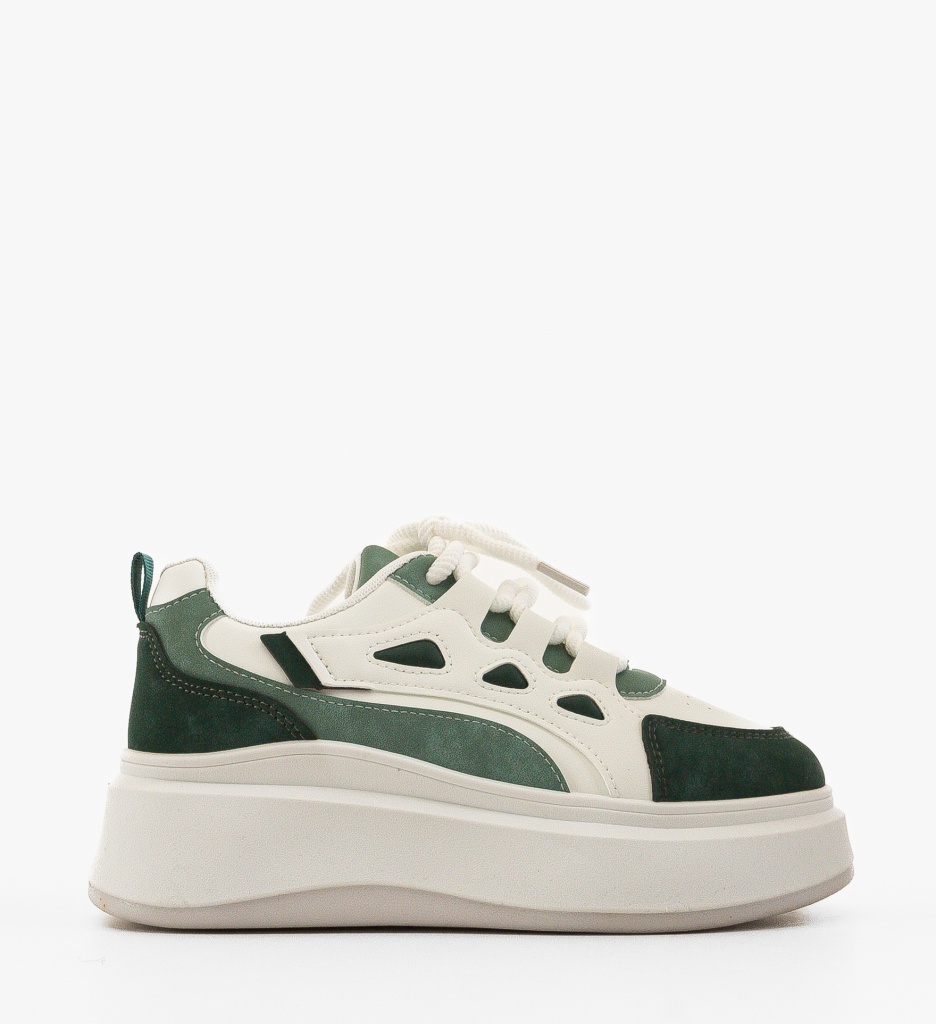 Sneakers Toko Dama Verzi - Confort Sport - imagine 4