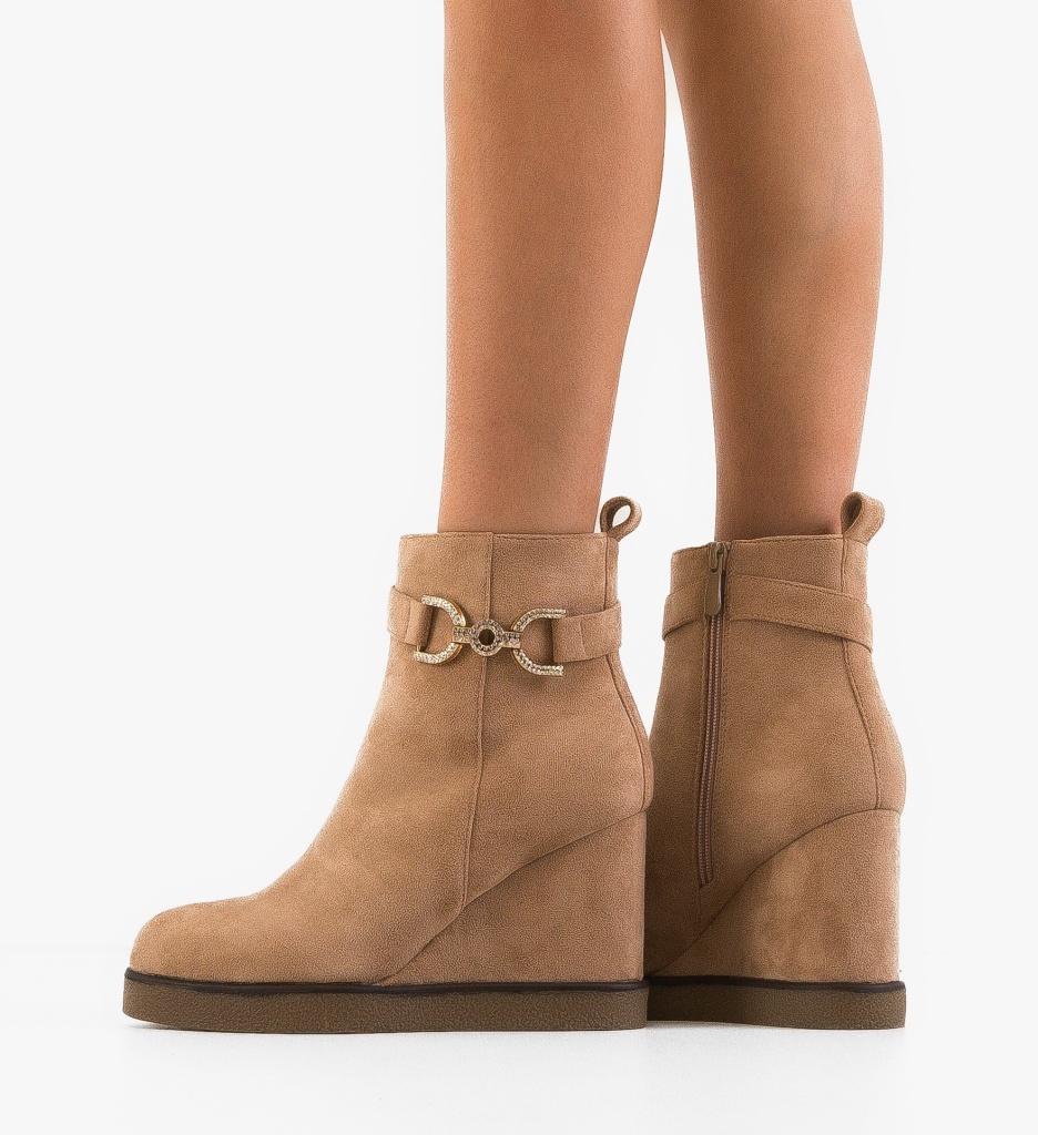 Botine Dama Sien Khaki | Eleganță și Confort