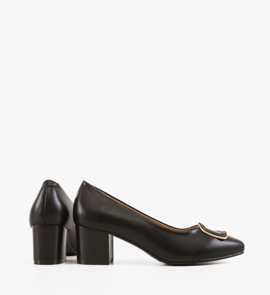 Pantofi Vincen Negri cu Toc | Eleganță Asigurată - imagine 4