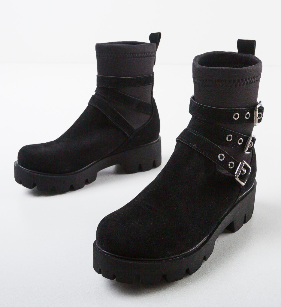 Ghete Merion Negre - Eleganță și Confort - imagine 5