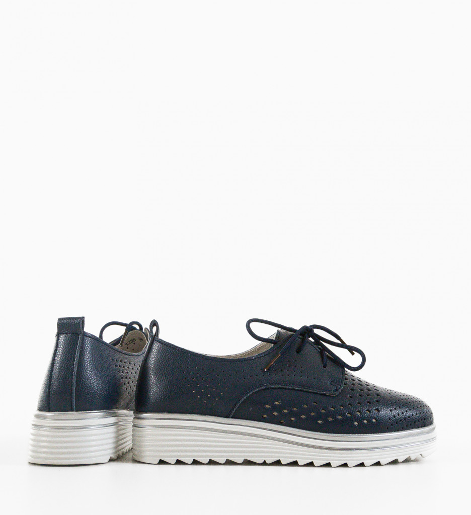 Pantofi Bleumarin Casual pentru Confort Zilnic - imagine 4