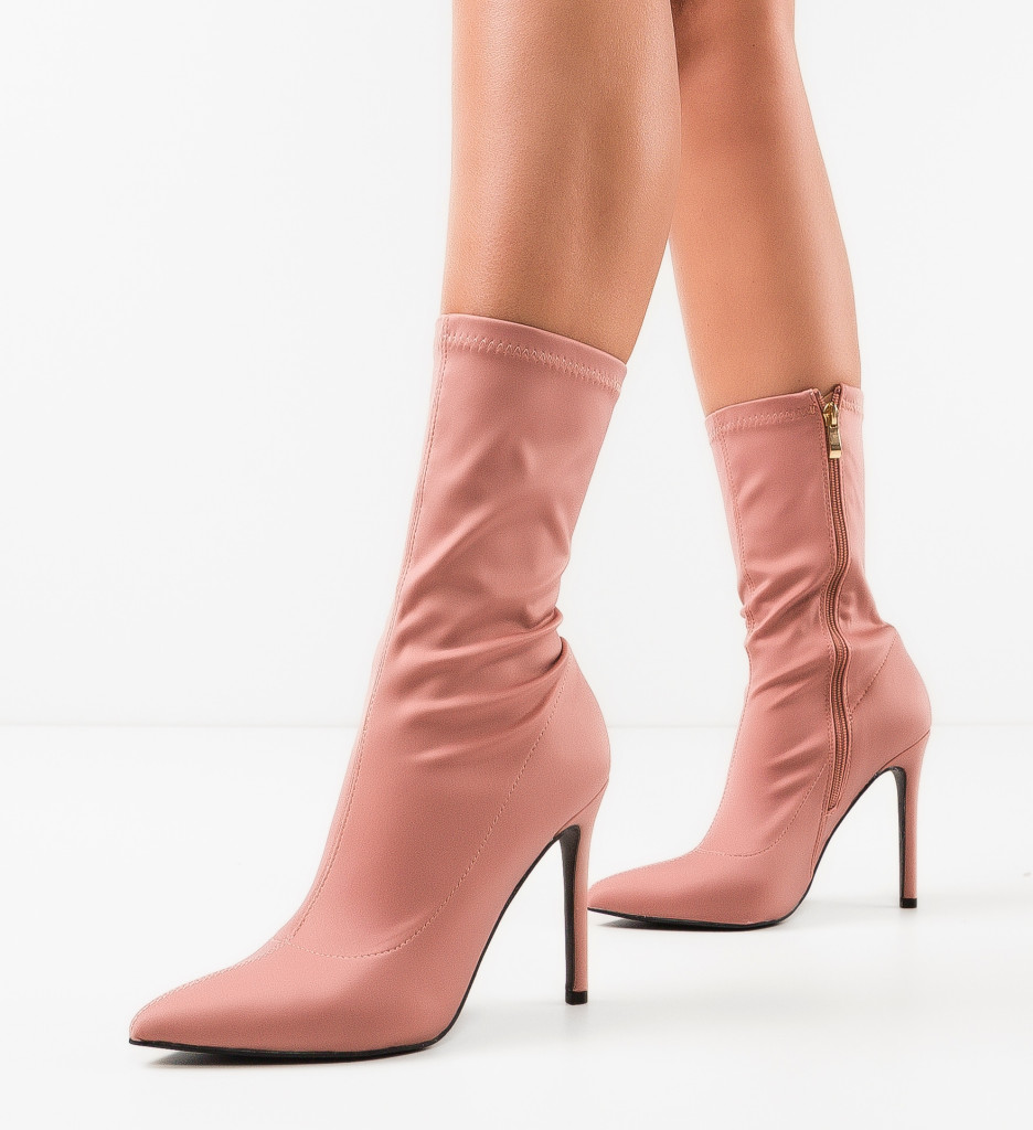 Botine Dama Broome Nude - Eleganță și Confort - imagine 4