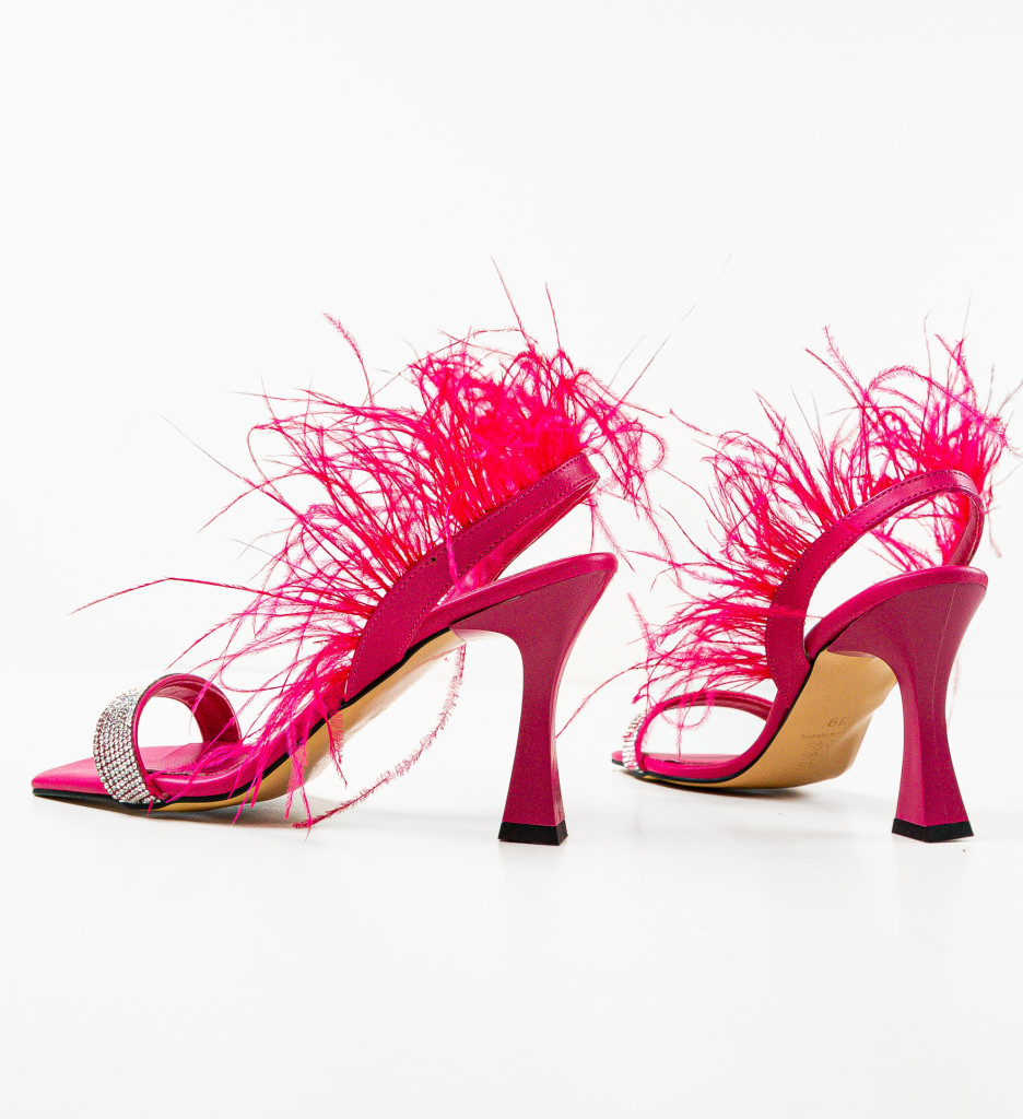 Sandale Salcia Fuchsia - Eleganță și Stil - imagine 8