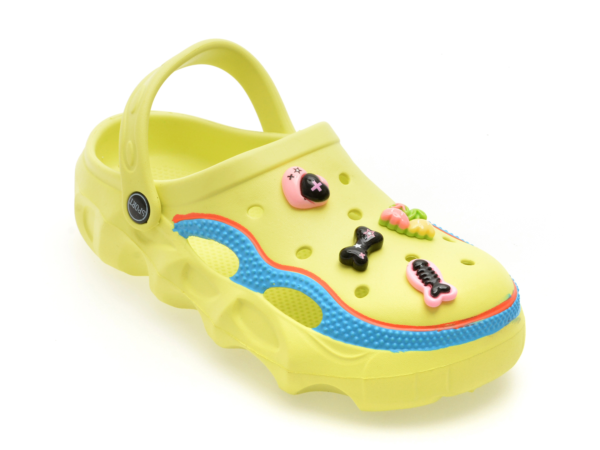 Papuci Selection Kids Verzi, Confortanti si Practici