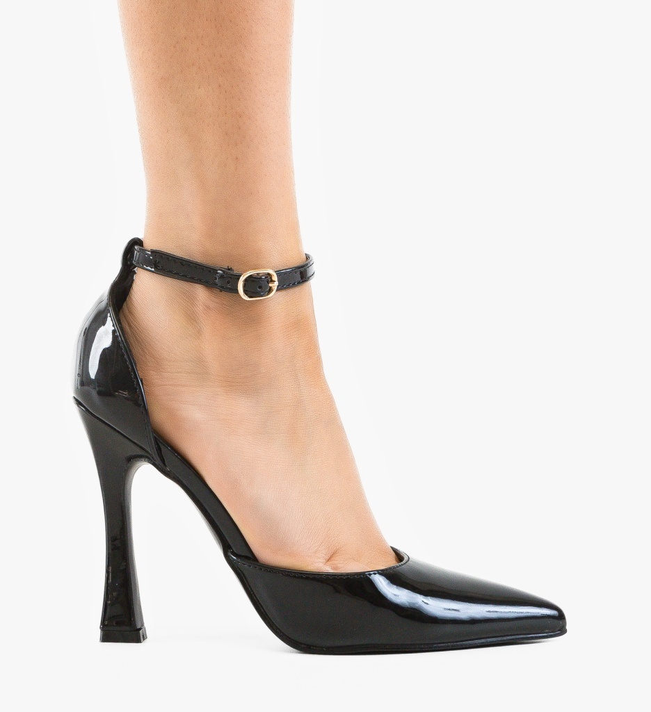 Pantofi Stiletto Faxery Negri Eleganți - imagine 6