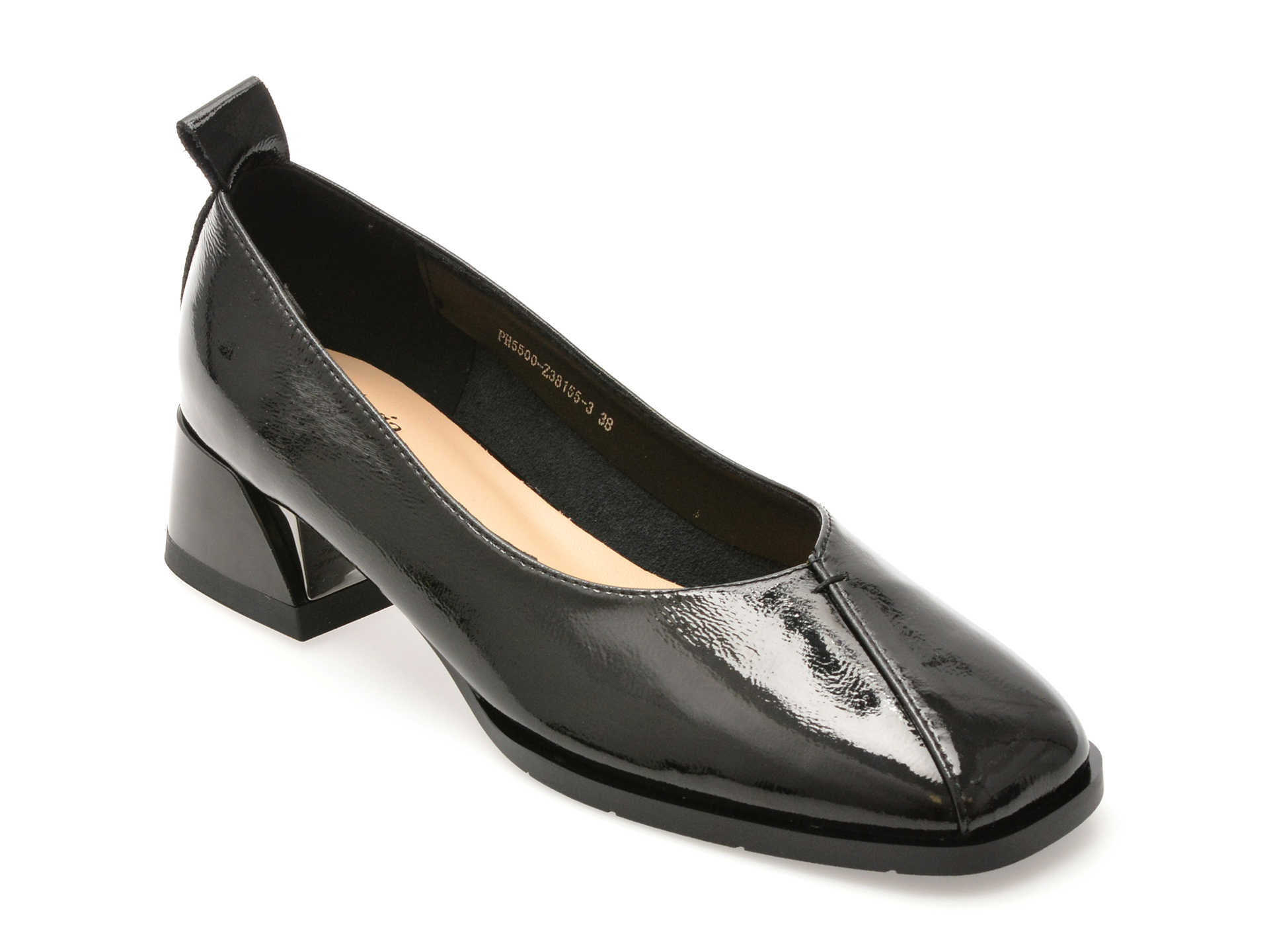 Balerini Flavia Passini | Eleganță în Piele Lăcuită