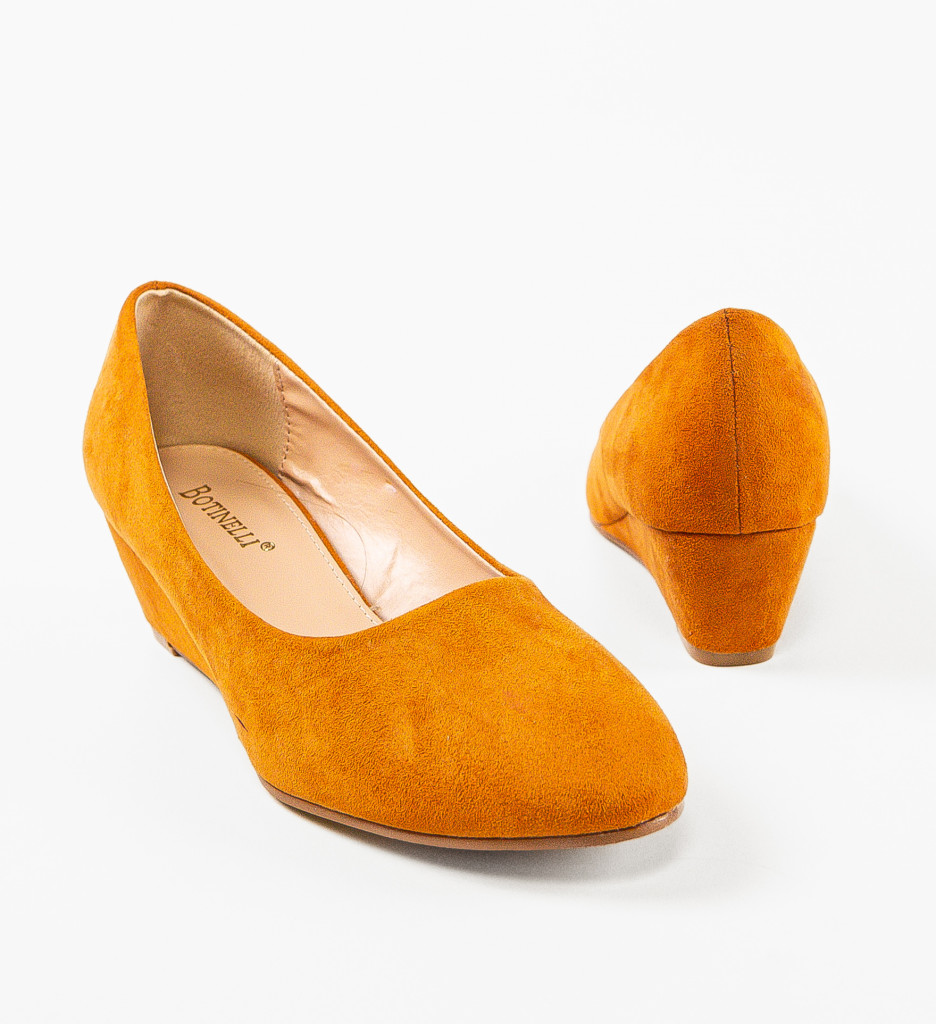 Pantofi Dama Carroll Camel | Confort & Stil - imagine 6