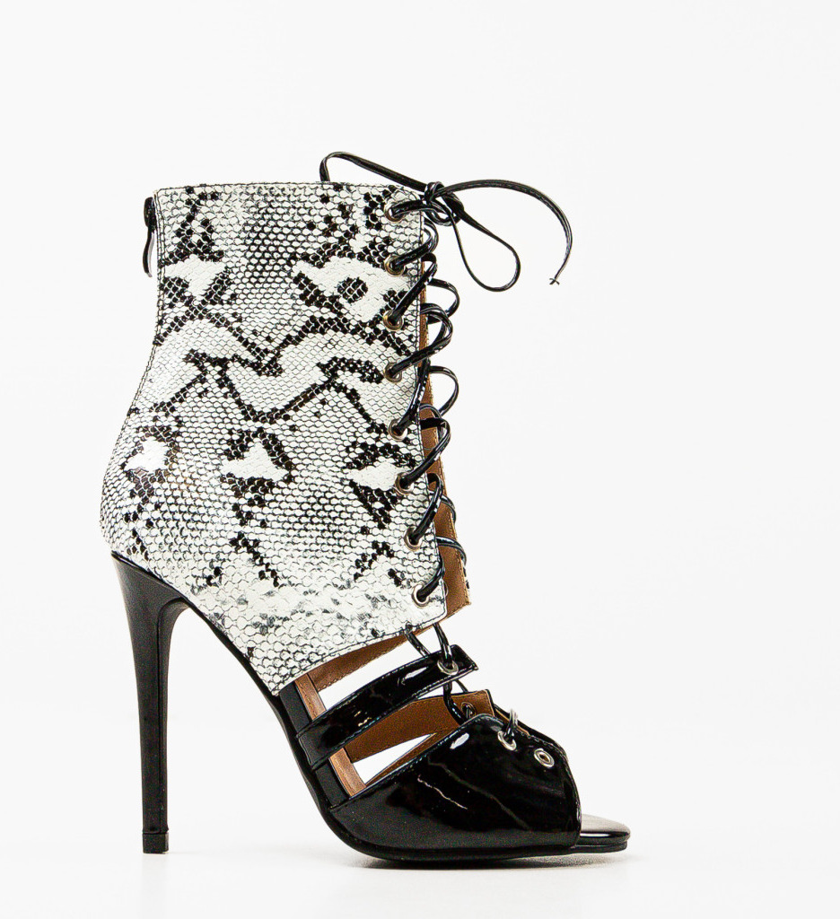 Botine Uchenna Albe - Eleganță și Confort - imagine 5