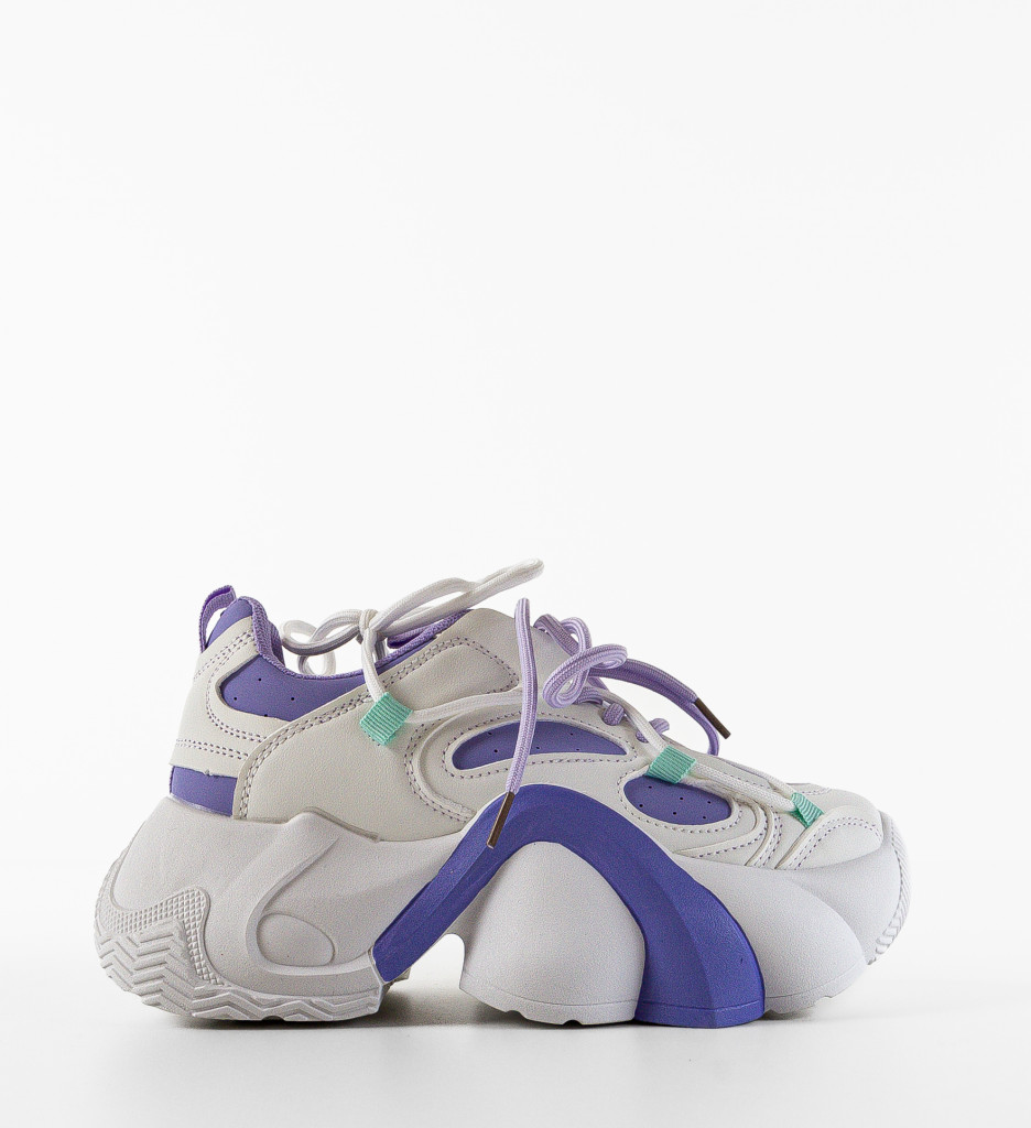 Sneakers Dama Jamaika Mov - Confort & Stil - imagine 4