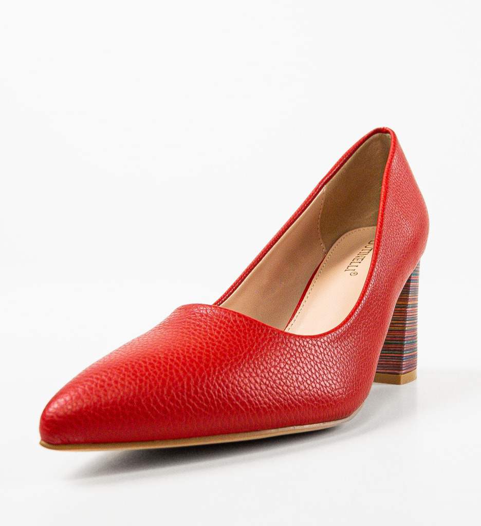 Pantofi Jaylen Rosii 2 - Eleganță și Stil