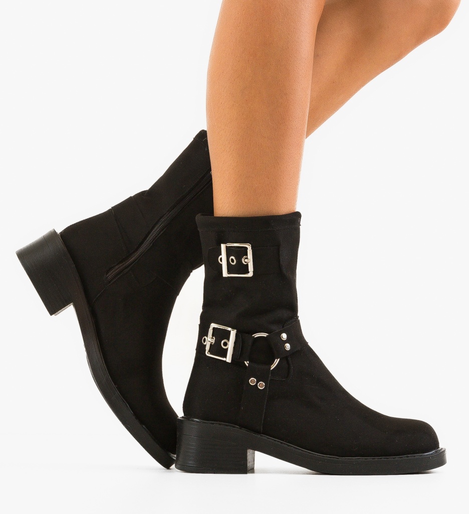 Ghete Dama Maffy Negre - Stil si Confort