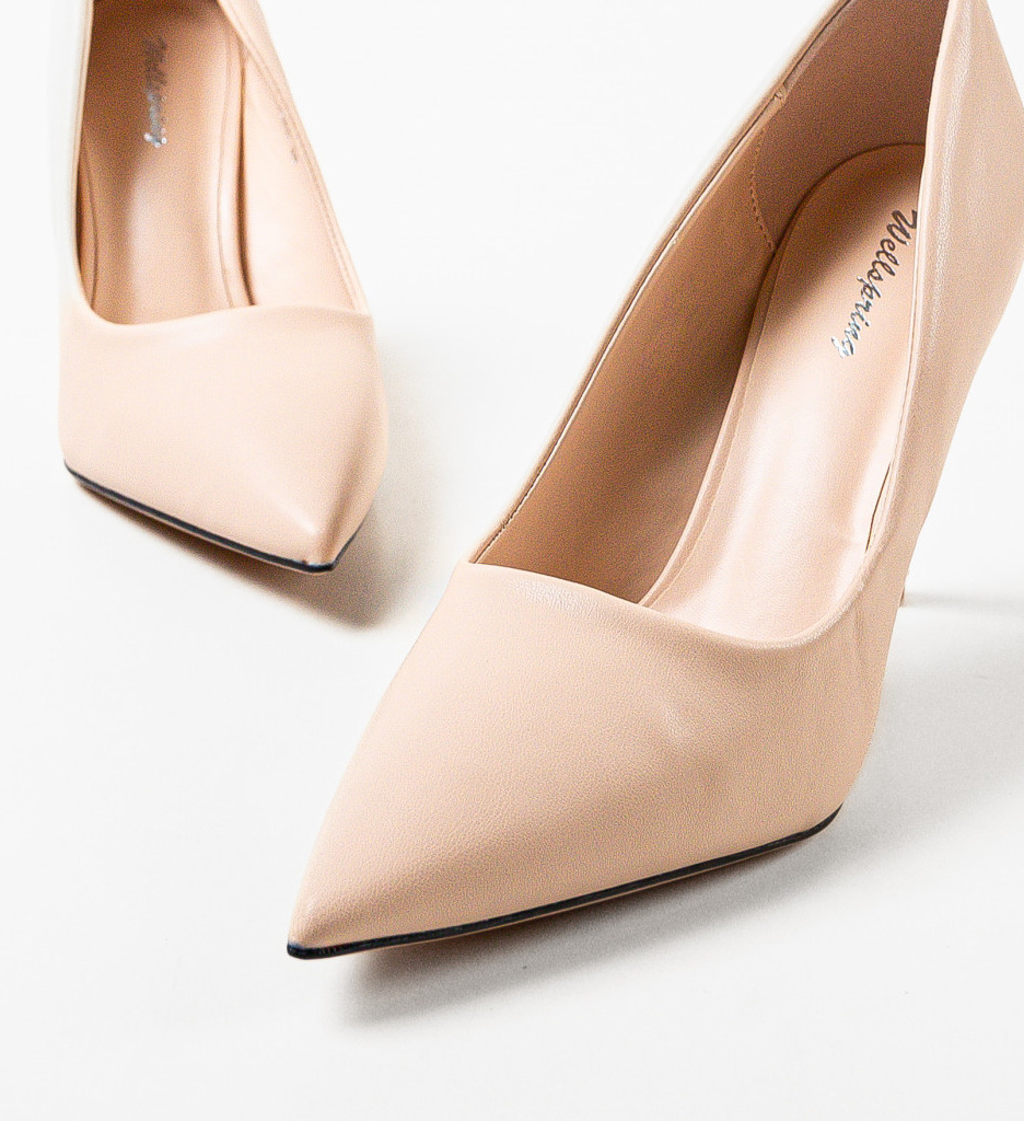 Pantofi Dominguez Bej | Eleganță la fiecare pas - imagine 5