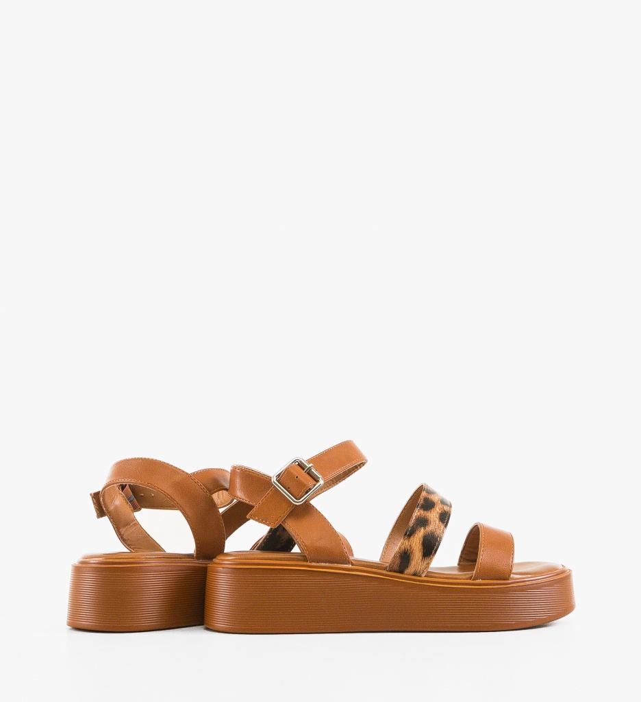 Sandale Dama Essmee Camel | Confort și Eleganță - imagine 4