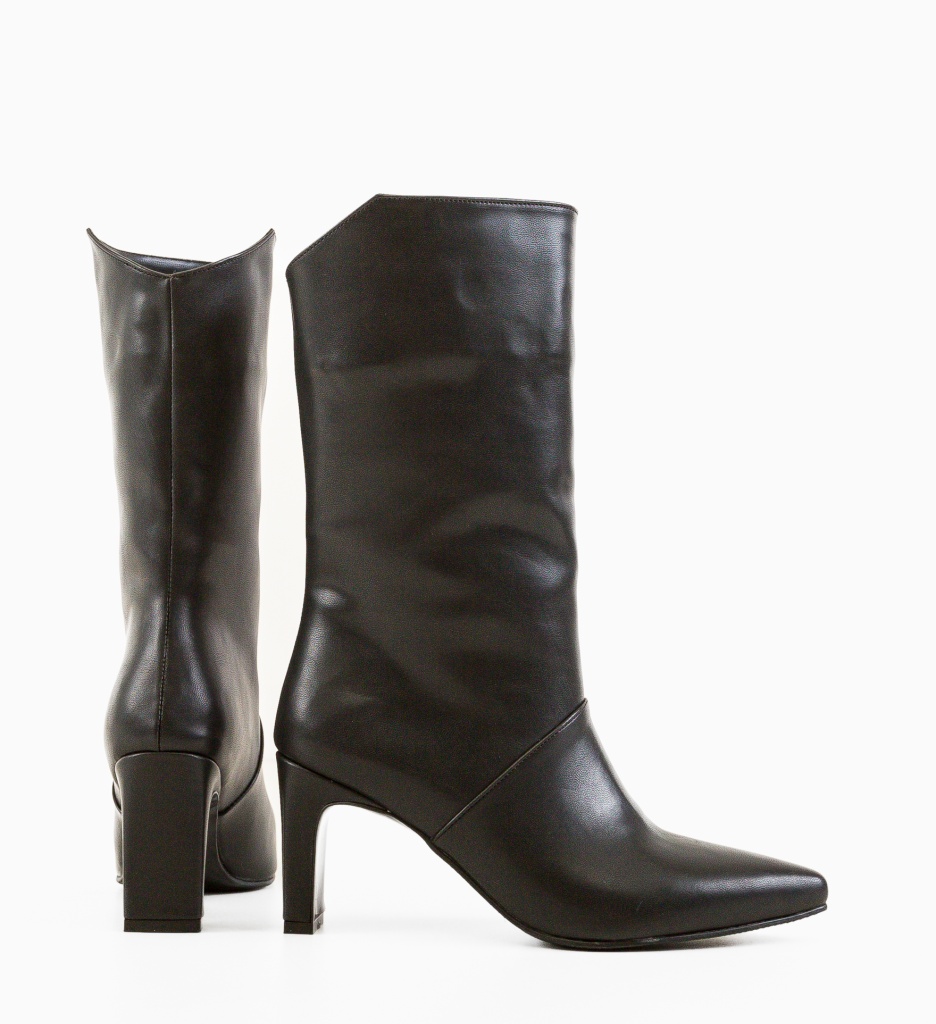 Botine Dama Nekistan Negre | Eleganță și Stil - imagine 6