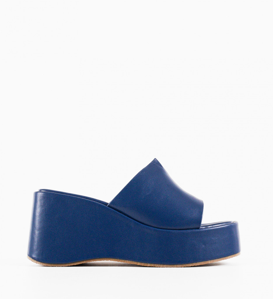 Papuci Dama Haras Albastri - Confort și Eleganță - imagine 5