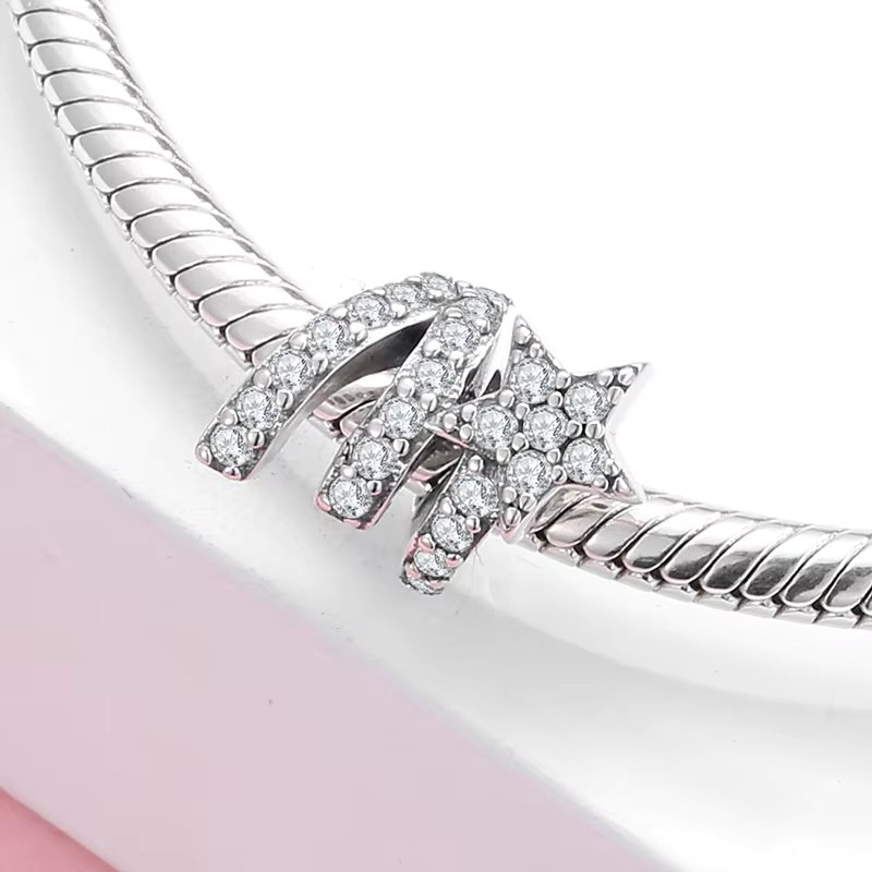 Charm Stea Argint Delis | Talisman Elegant - imagine 2