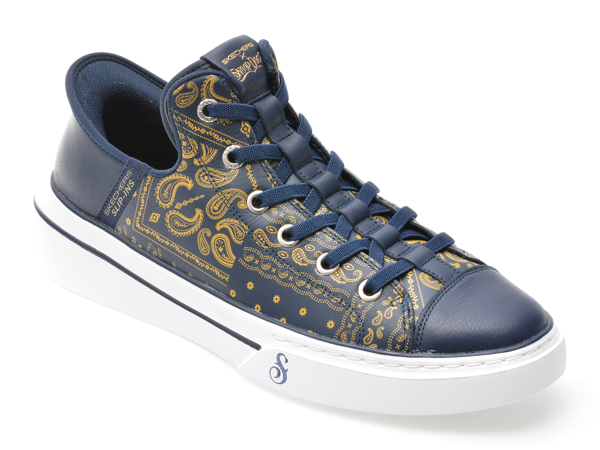 Skechers SNOOP ONE Pantofi Bleumarin Piele