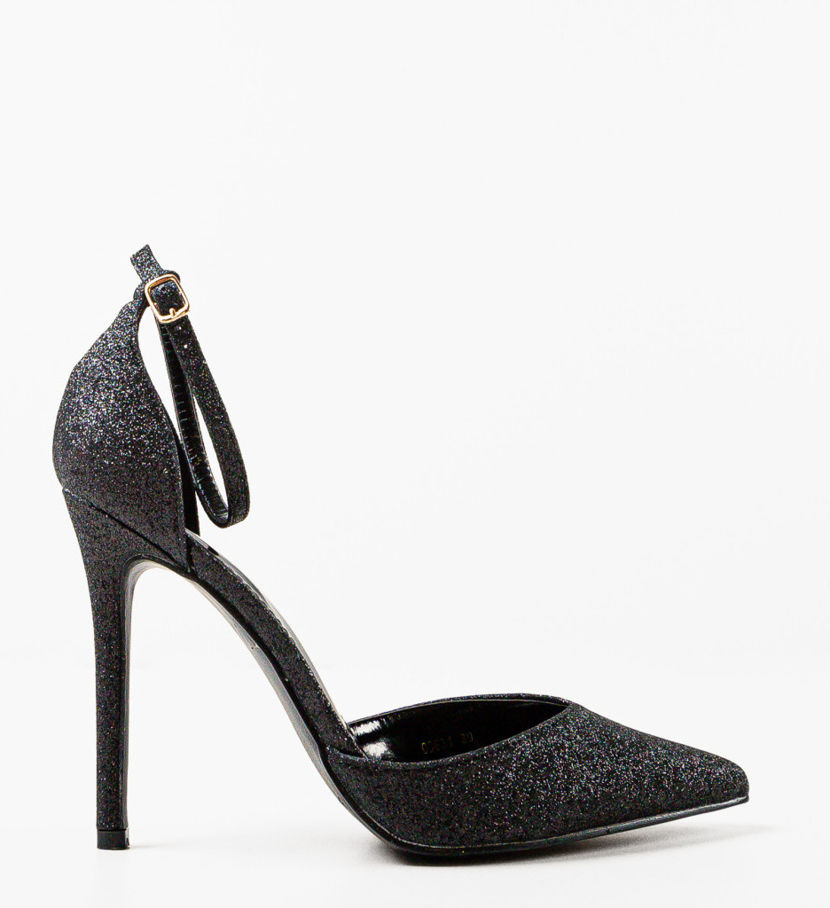 Pantofi Toc Sofly Negri - Eleganță și Confort - imagine 5