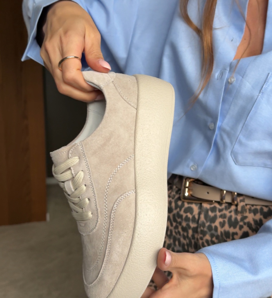 Sneakers Brittni Gri: Confort și Stil Urban