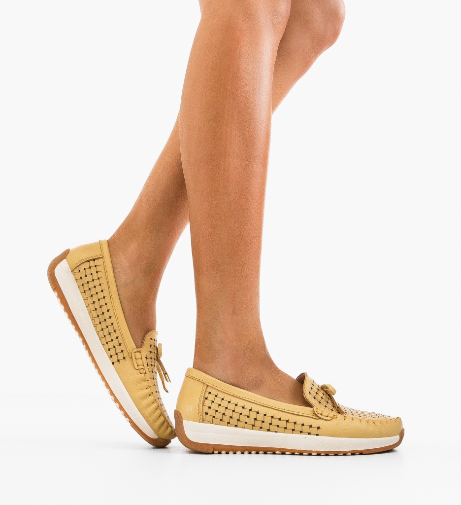 Espadrile Dama Eregion Galbene - Confort & Stil - imagine 2