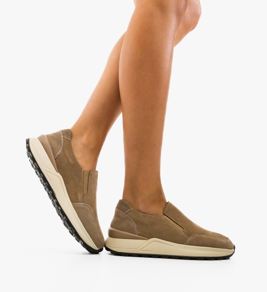 Pantofi Casual Dama Derina Bej | Stil & Confort - imagine 2