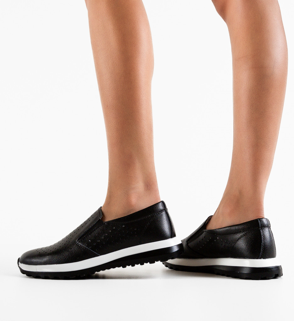 Pantofi Casual Damaris Negri | Confort & Stil