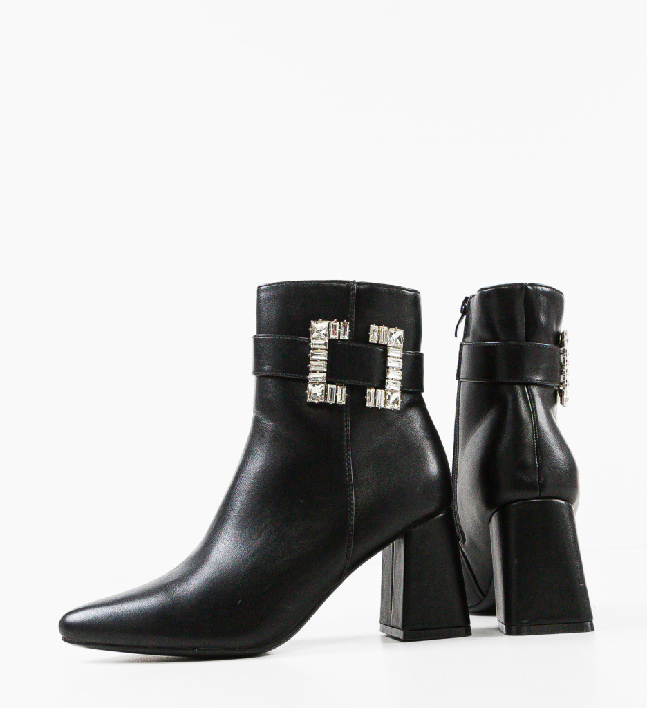 Botine Dama Dillon Negre - Eleganță și Confort - imagine 7