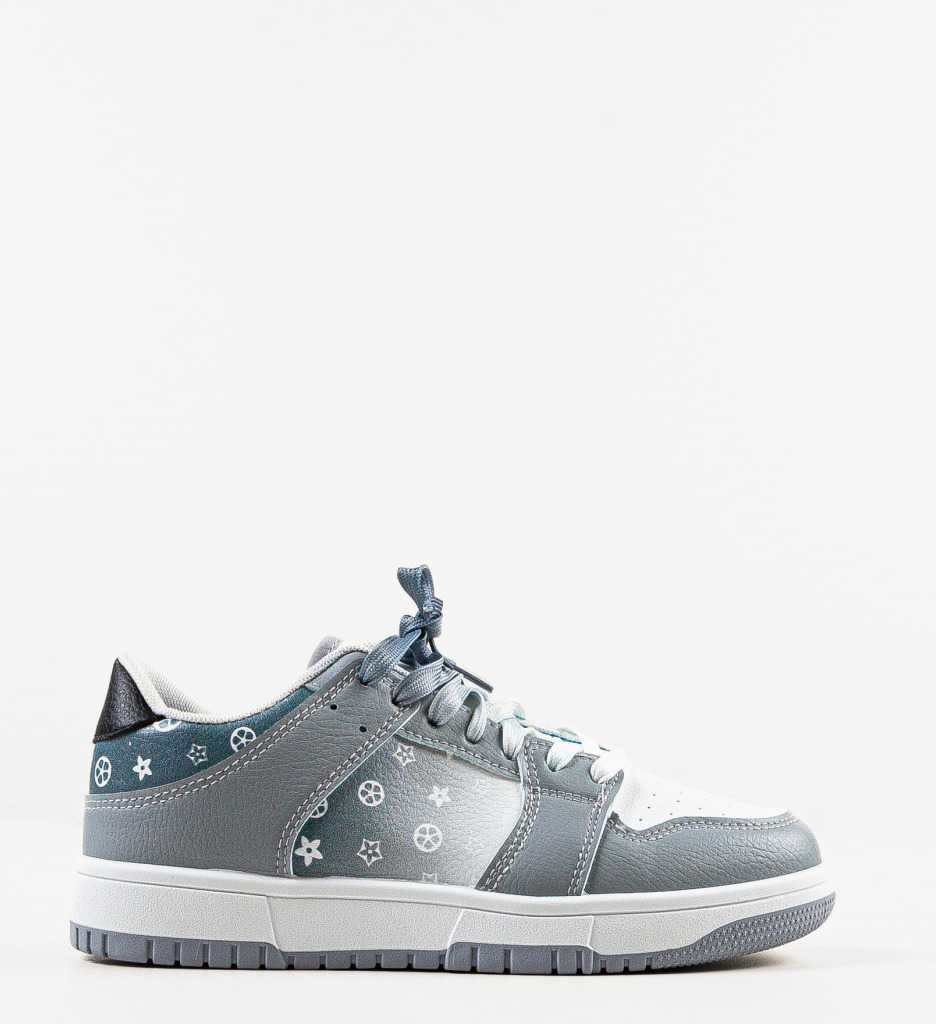 Sneakers Dama Kobe Gri - Confort și Stil - imagine 5
