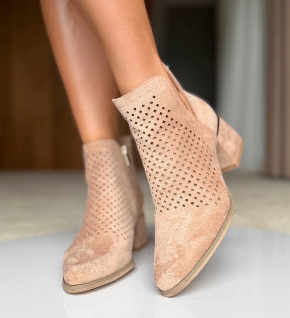 Botine Dama Maraya Bej | Eleganță și Confort - imagine 10