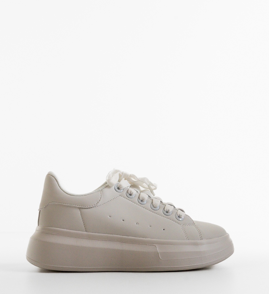 Sneakers Dama Albe | Confort și Stil Urban - imagine 3