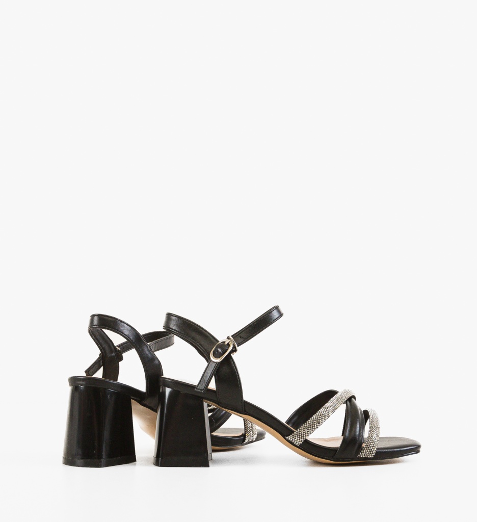 Sandale Dama Gherghe Negre | Eleganță Asigurată - imagine 4