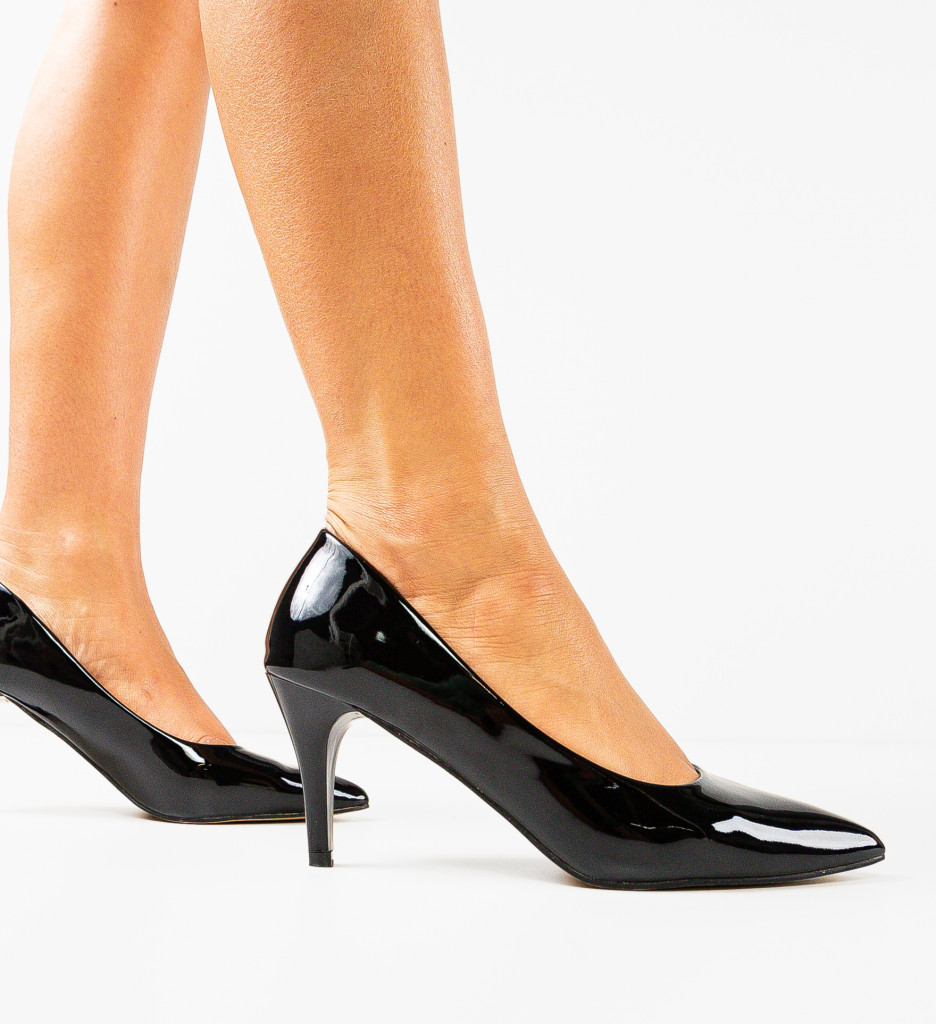 Pantofi Plevna Negri - Eleganță și Stil - imagine 3
