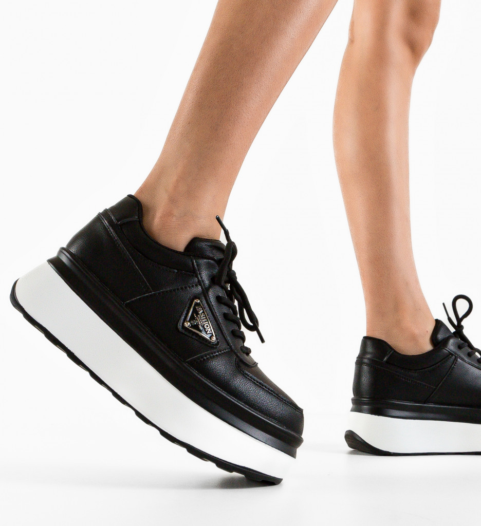 Sneakers Dama Shionoi Negri | Confort și Stil