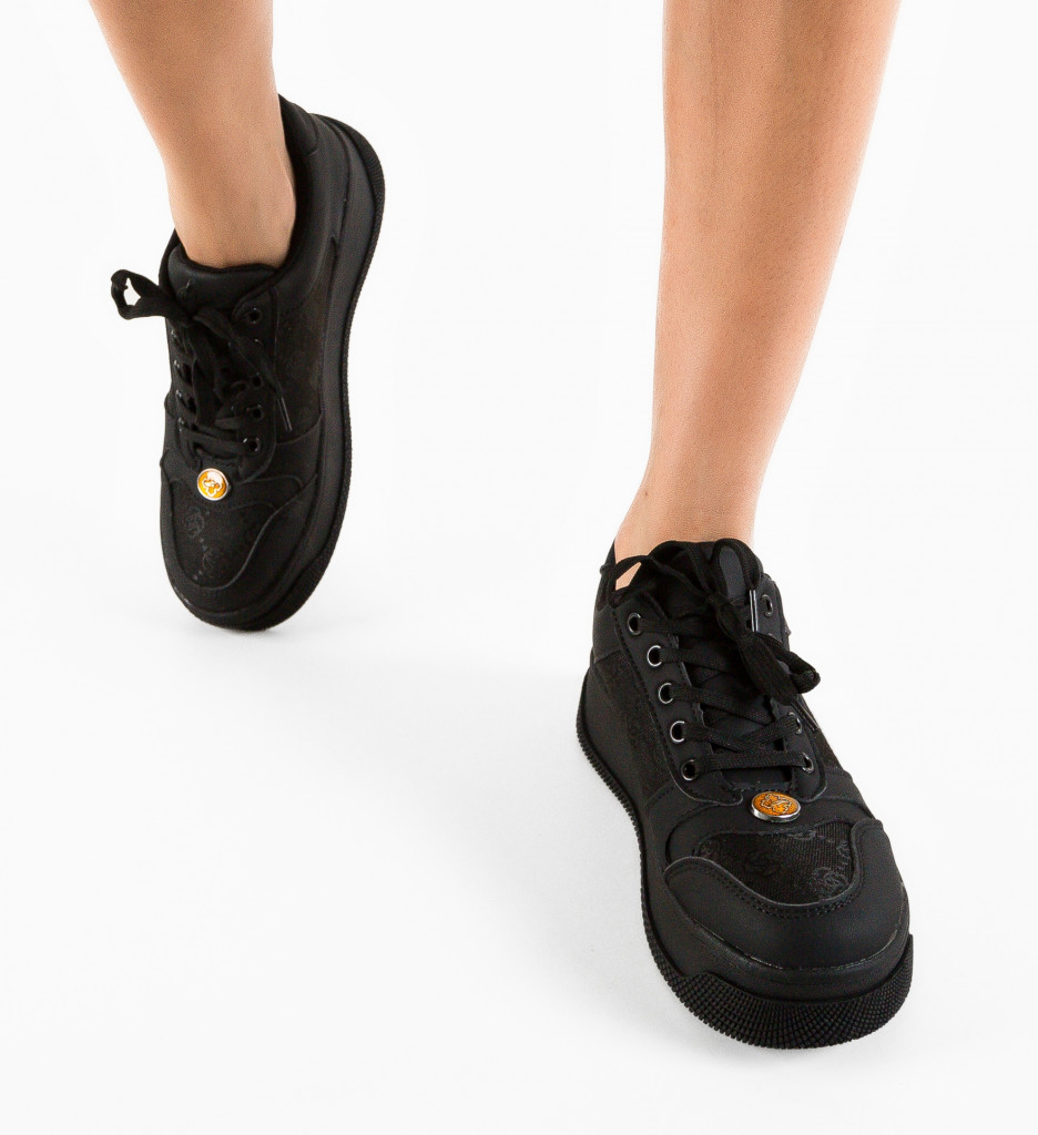 Sneakers Dama Guett Negri - Confort Sport