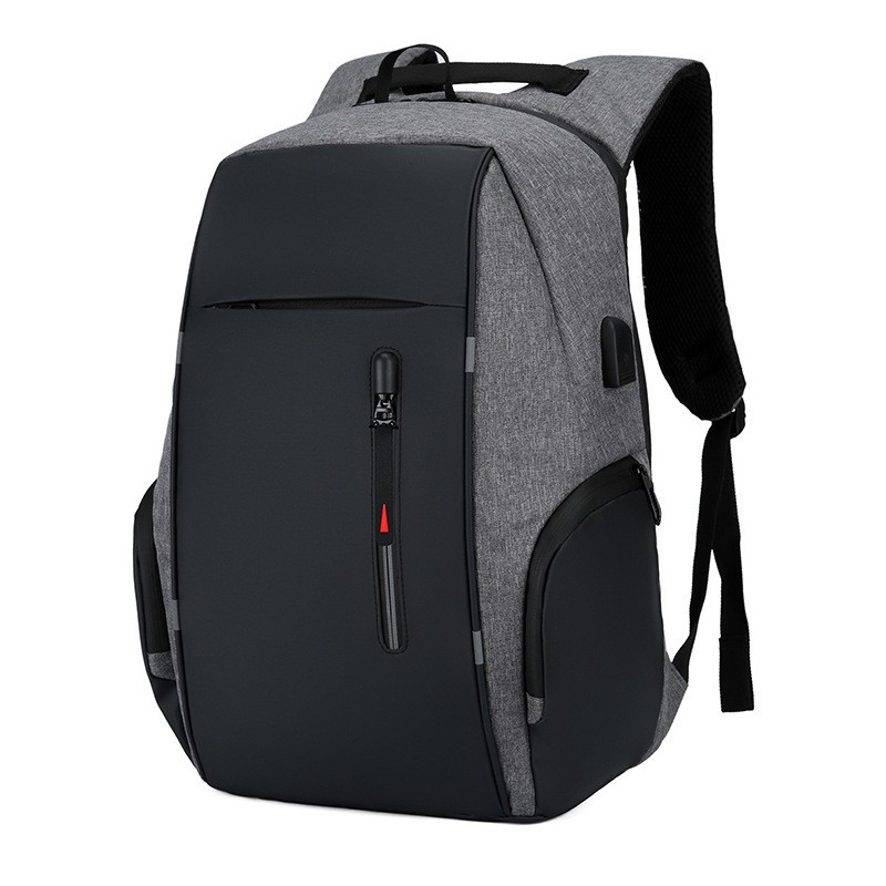 Rucsac Matteo GT1477 cu Port USB și Laptop, Gri