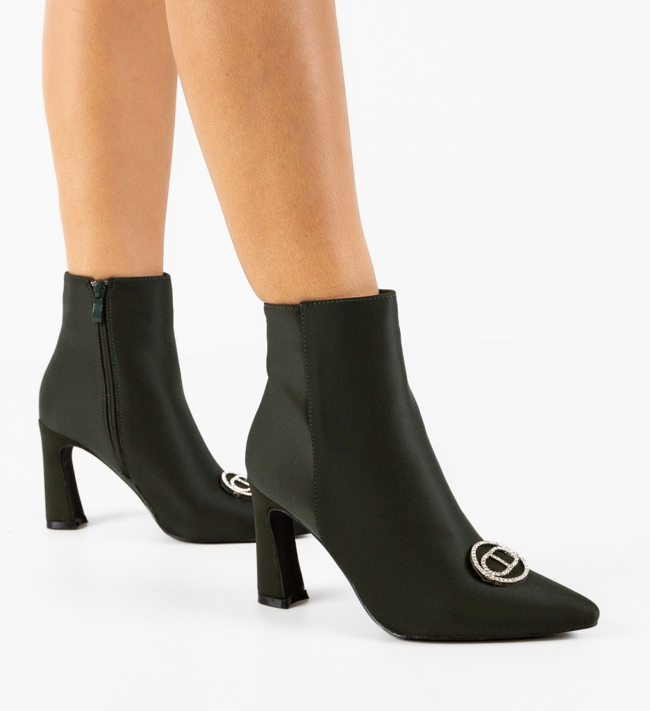 Botine Dama Nola Verzi - Stil și Confort - imagine 2