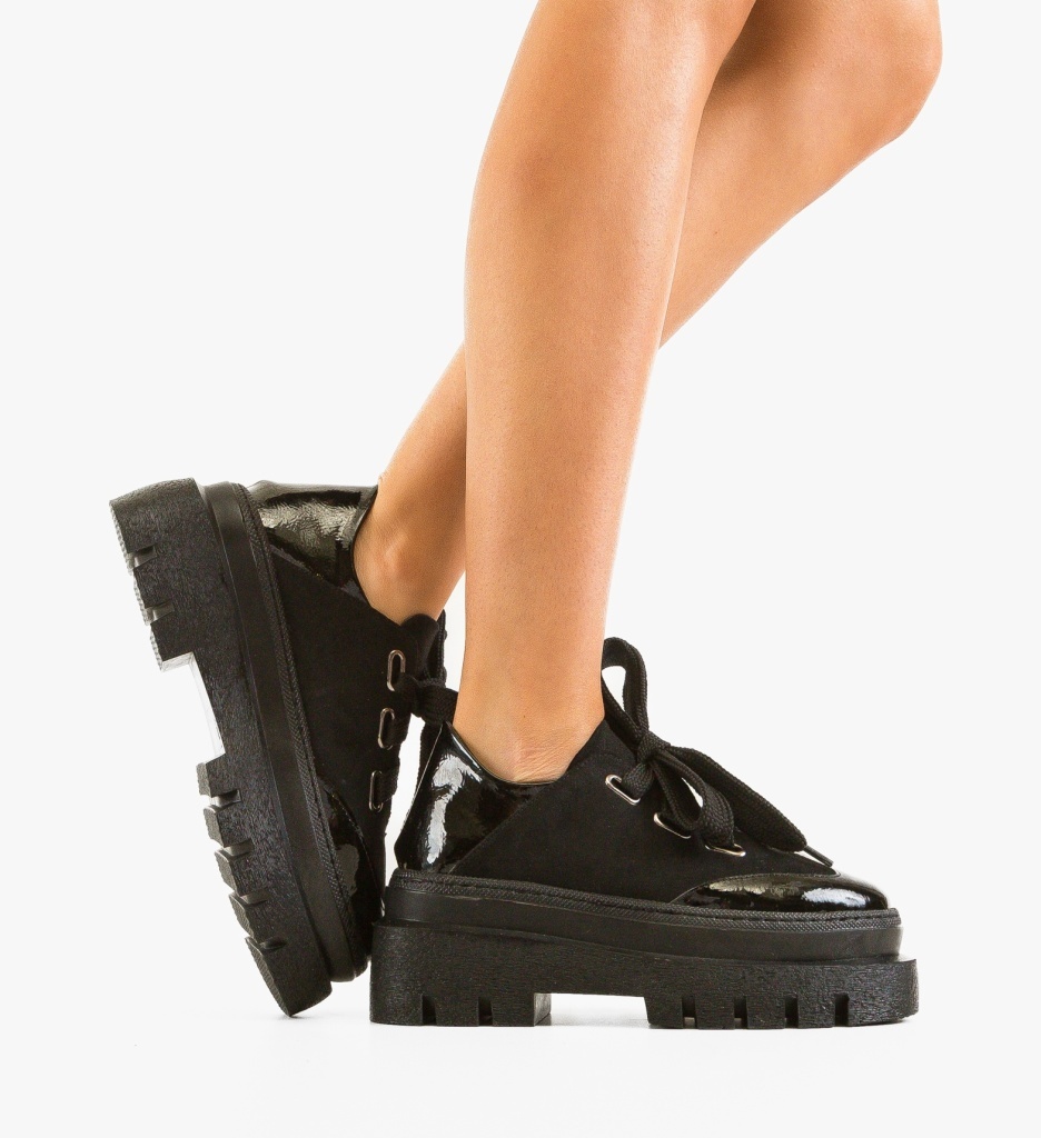 Pantofi Casual Kandre Negri | Stil și Confort