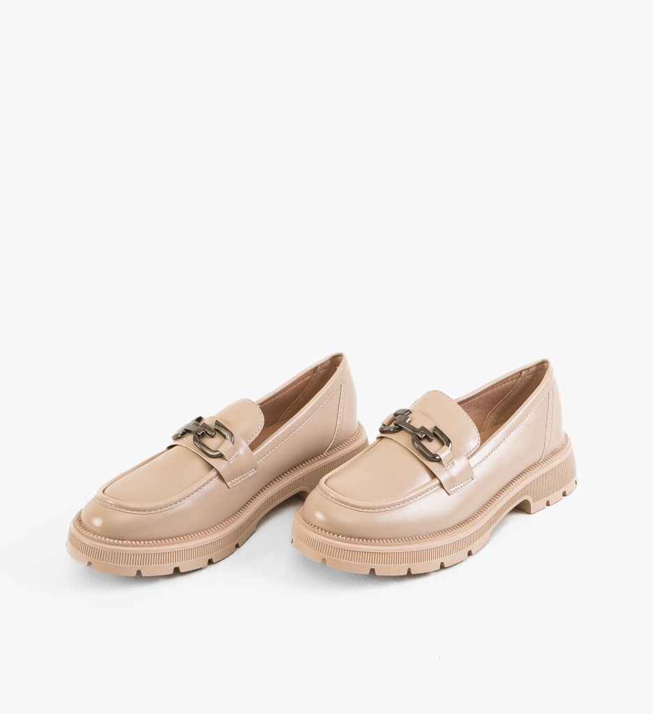 Pantofi Casual Dama Helios Bej - Confort si Stil - imagine 6
