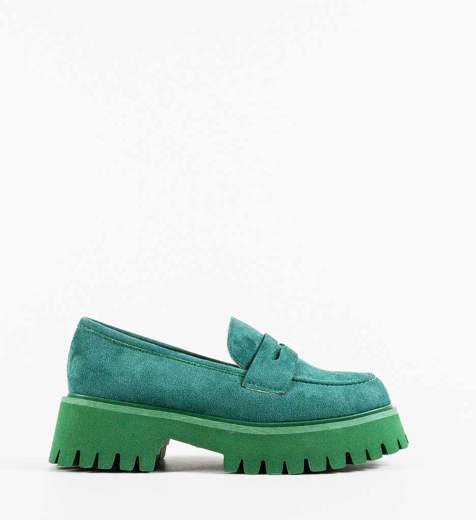 Pantofi Casual Stein Verzi | Confort Zilnic - imagine 5