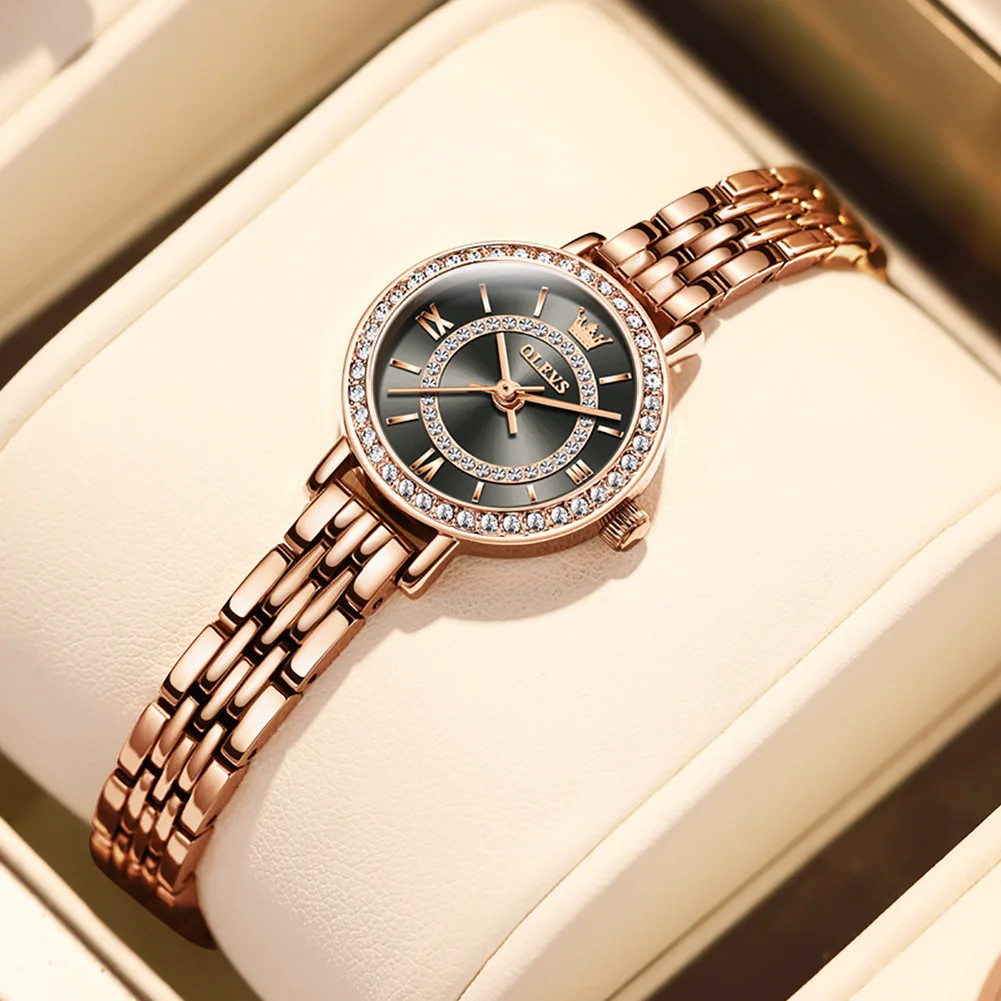 Ceas Dama Olevs Rose Gold Eleganță - imagine 2